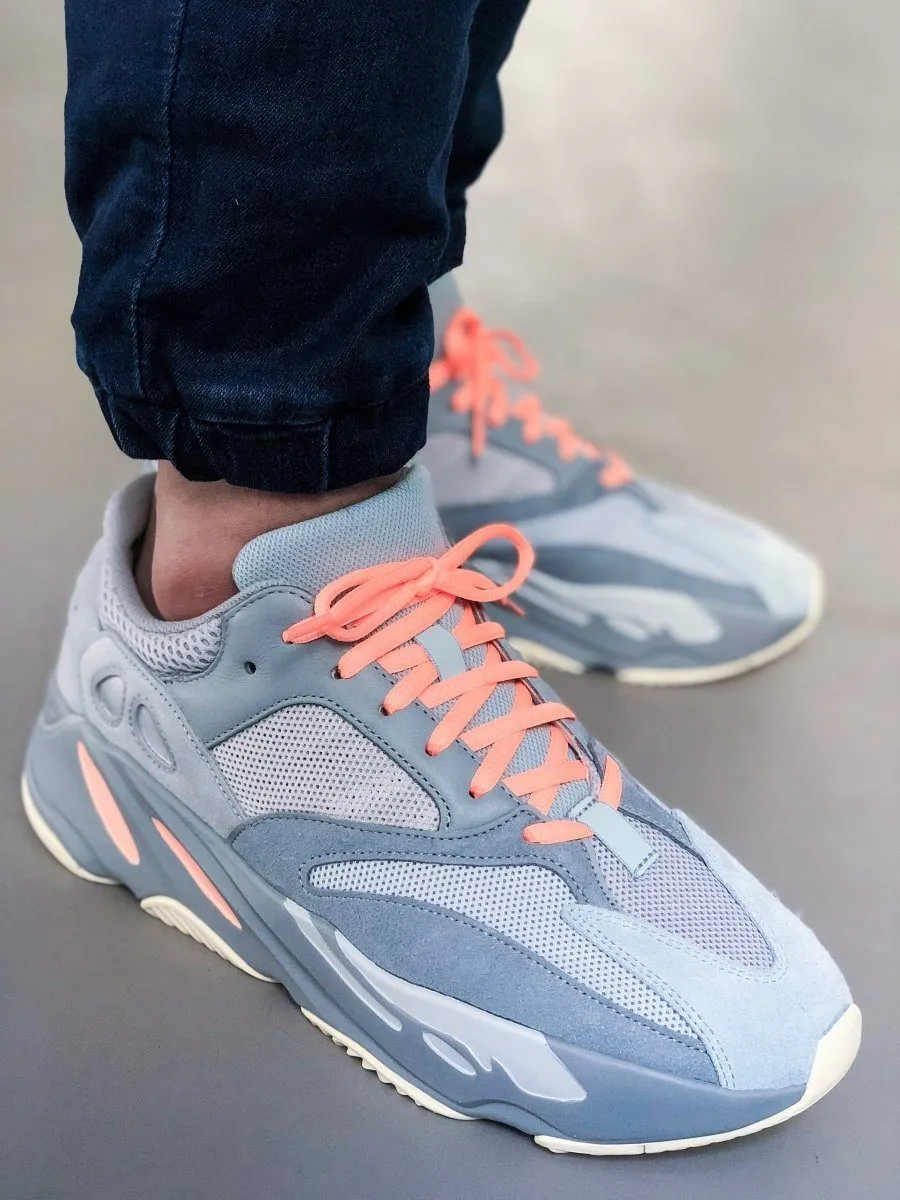 YEEZY 700 Laces Oval Laces - Inertia Orange Laces